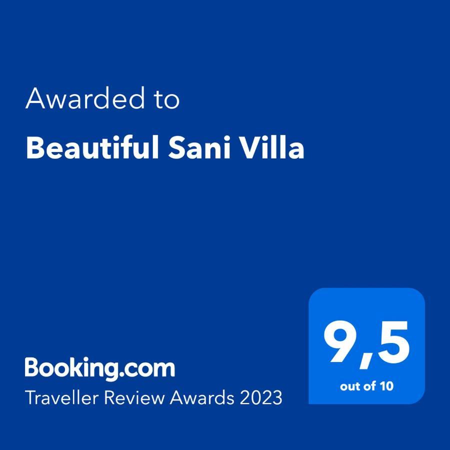 Beautiful Sani Villa Экстерьер фото