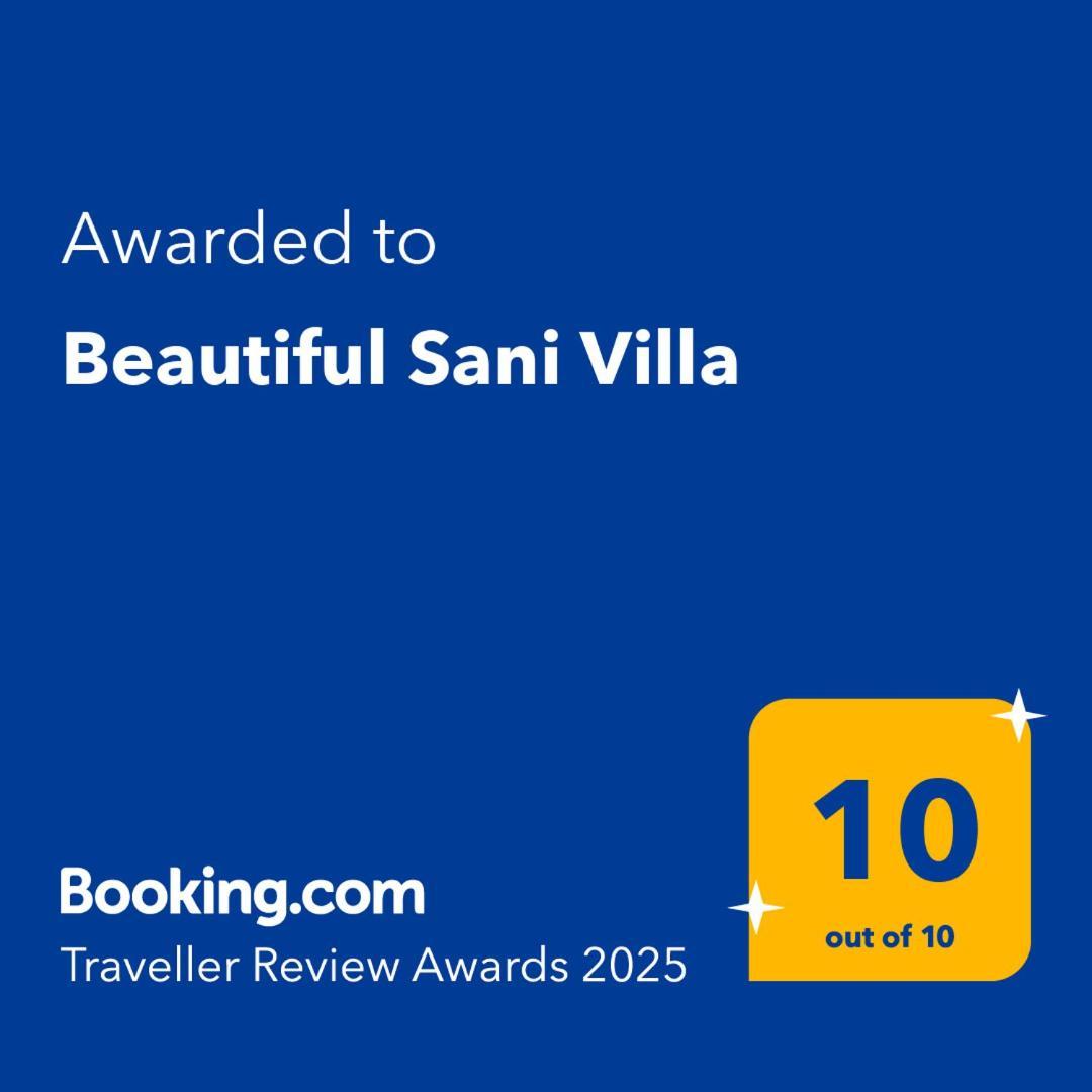 Beautiful Sani Villa Экстерьер фото